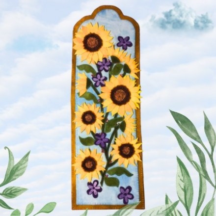 Sunflower Soirée Banner - Kit with Pattern