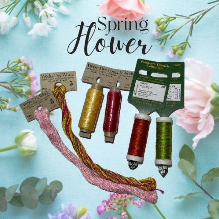 Spring Flower Hand Thread Kit