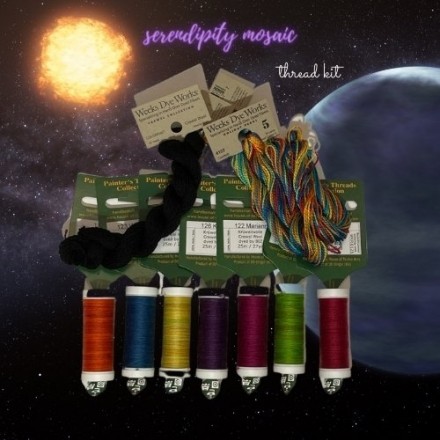 Serendipity Mosaic 11-piece Deluxe Hand Thread Kit