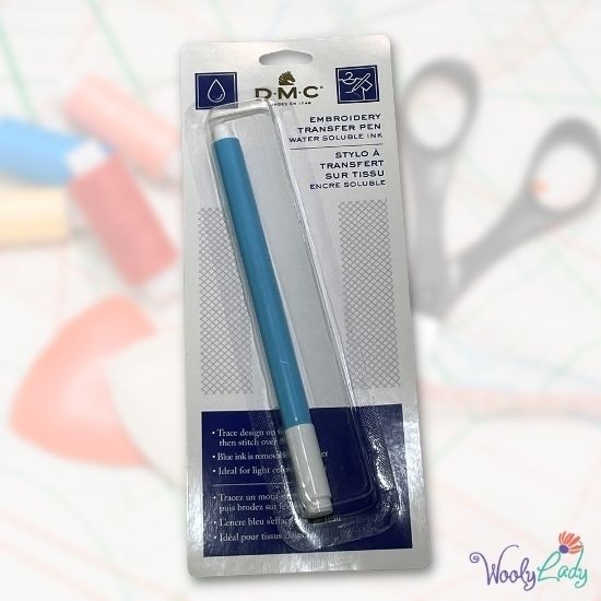 DMC Water Soluble Embroidery Transfer Pen - Notions - WoolyLady