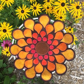 Around the Campfire Candle Mat