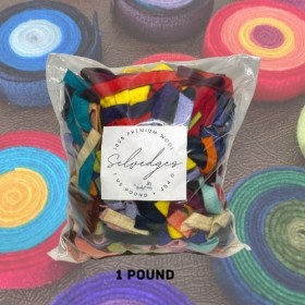 One Pound WoolyLady Assorted Selvedges