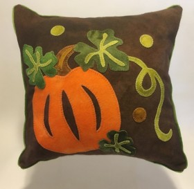 SALE - Pumpkin Patch Pillow