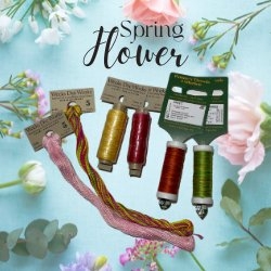 Spring Flower Hand Thread Kit